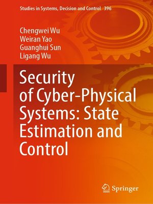 cover image of Security of Cyber-Physical Systems